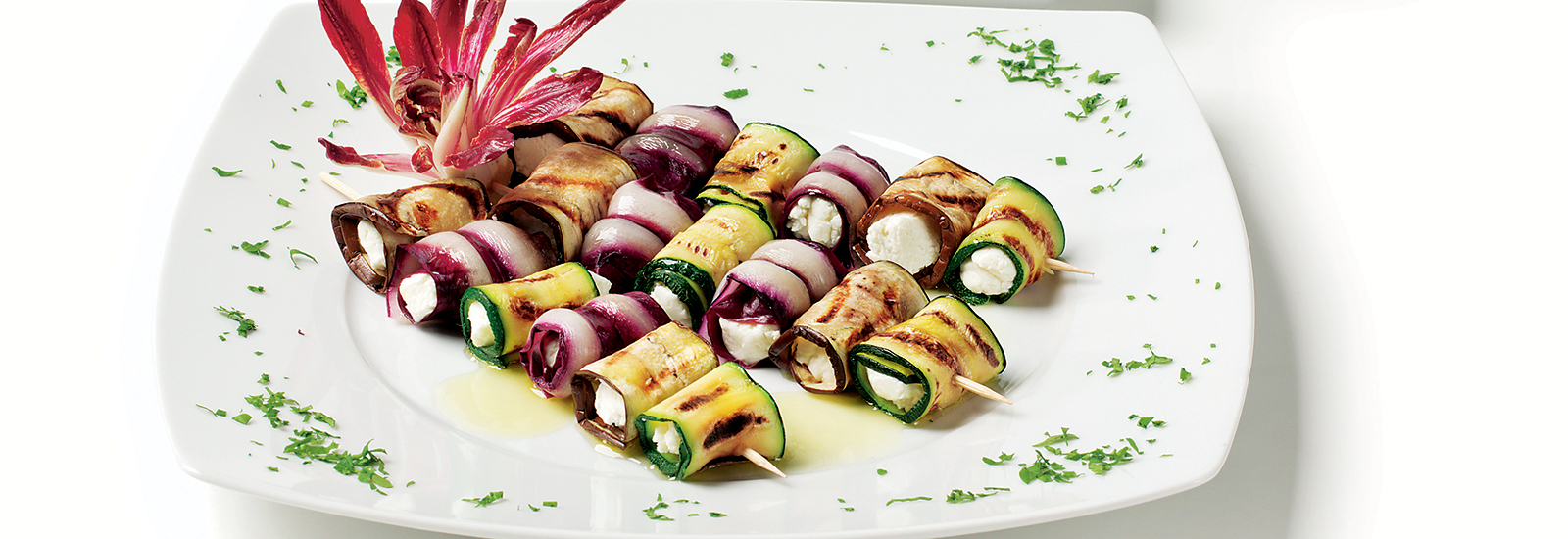 Vegetable kebabs with Quince Sauce Author - Lazzaris